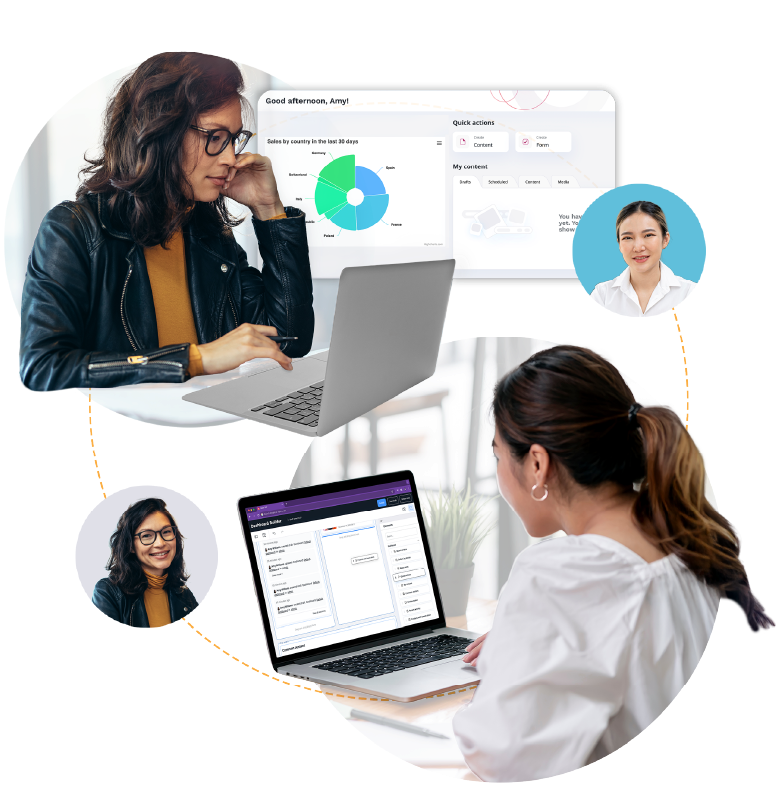 Collaboration hero Ibexa V5