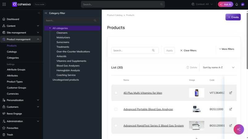 cohesivo-product-data